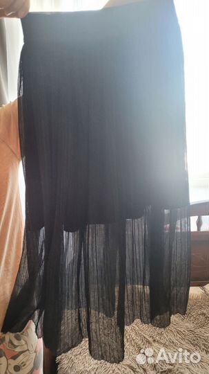 Блестящая юбка с пайетками