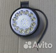 Фара рабочего света круглая 115х142x42мм 27W 9LED
