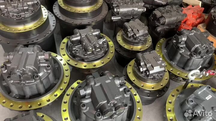 Редуктор хода hitachi ZX120-3 с гидромотором