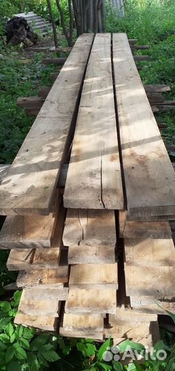 Доска обрезная ясень