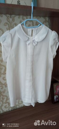 Блузка школьная р. 40