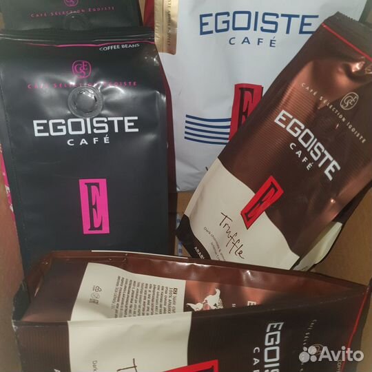 Кофе Egoiste, bushido в зернаx, + Monarch, Nescafe