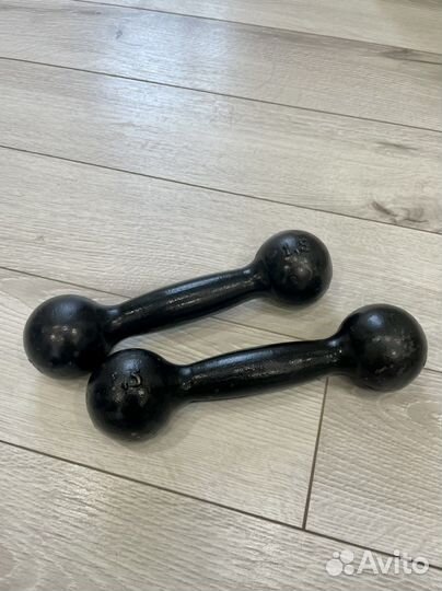 Гантели 1,5кг 2шт