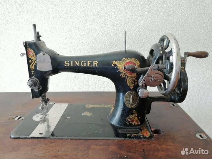 Швейная машинка зингер антикварная