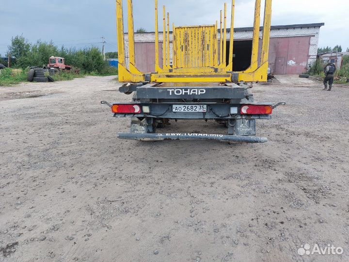 Полуприцеп лесовоз (сортиментовоз) Тонар 9444, 2018