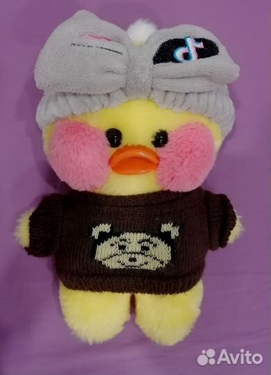 Уточка lalafanfan желтая