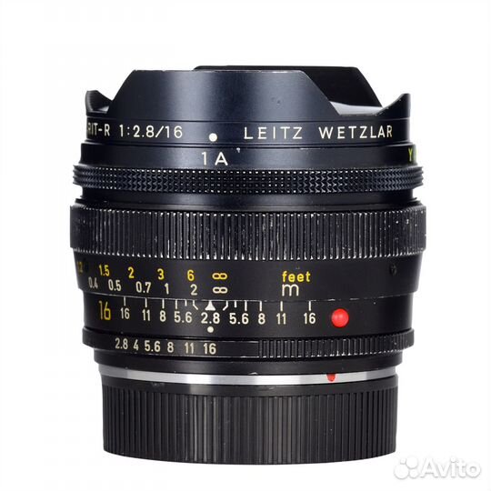 Leica Elmarit-R 16mm f/2.8 Fisheye б/у