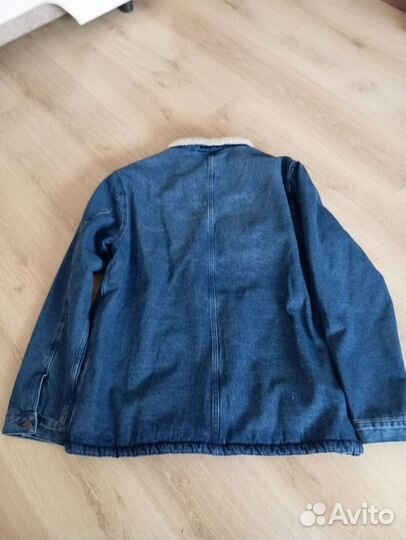 Джинсовая куртка с мехом мужская новая