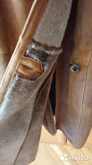 Дубленка натуральная женская длинная