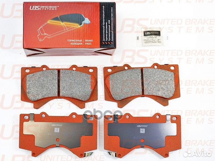 Тормозные колодки toyota land cruiser J200 07