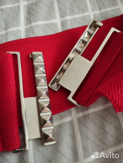 Ремень женский широкий резинка
