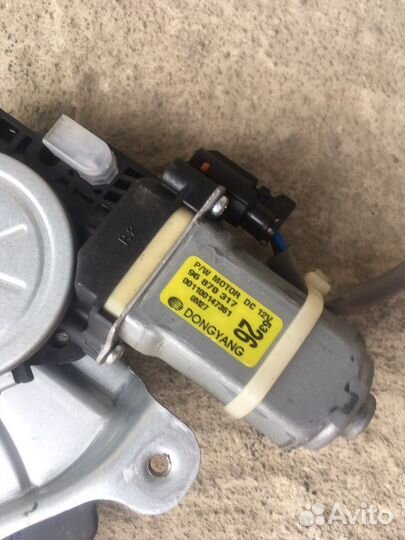 Стеклоподьемники передние chevrolet aveo t250