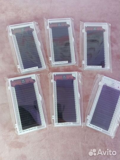 Продаются реснички Le mat цвет горький шоколад