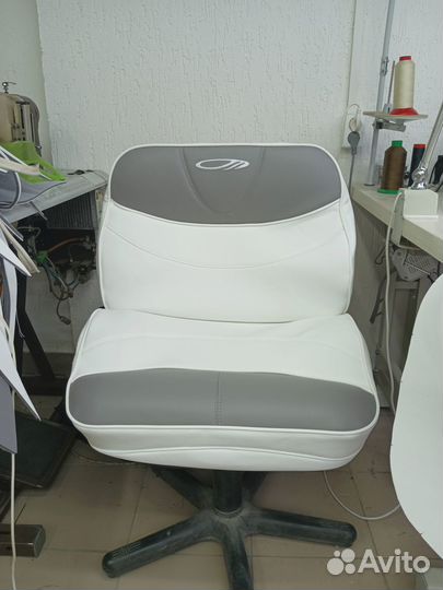 Перешив, ремонт сидений катеров, яхт. Перетяжка