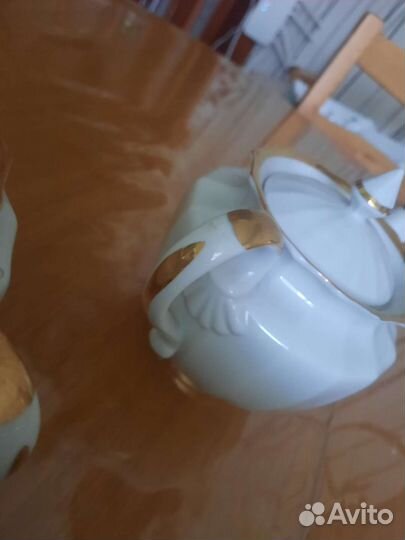 Сервиз Золотая лента Вербилки СССР