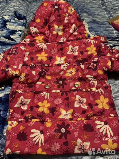 Зимний костюм для девочки 104