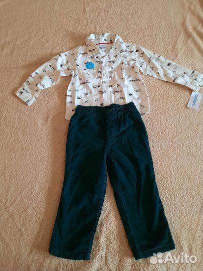 Рубашка и штаны на мальчика