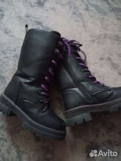 Сапоги зимние для девочки 30размер