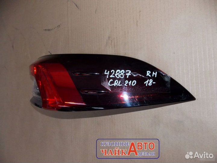 Фонарь задний правый Toyota Corolla E210 2018