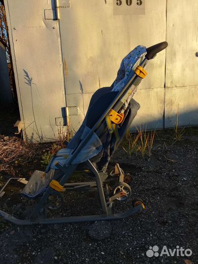 Детские санки коляска бу