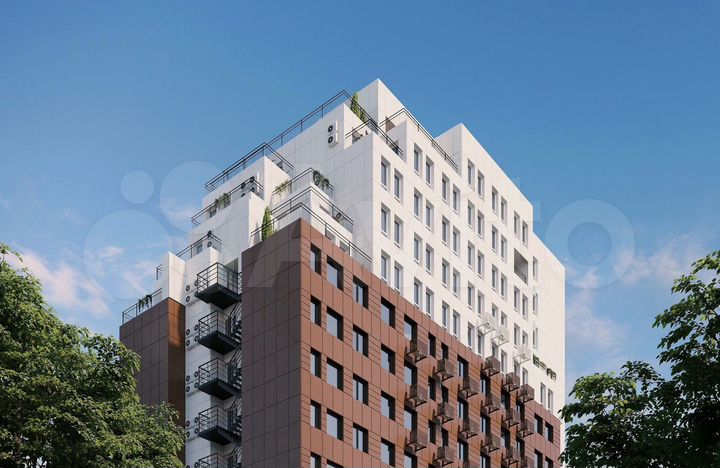 3-к. квартира, 96,4 м², 14/16 эт.