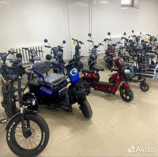 Электроскутер беркут серый