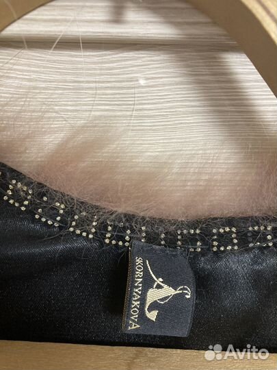 Меховая накидка на плечи