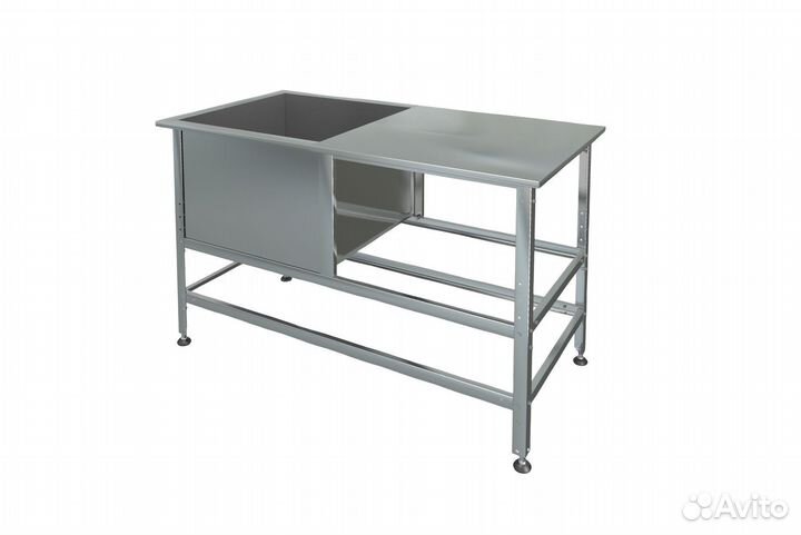 Ванна моечная с рабочей поверхностью