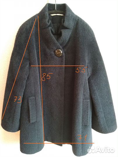 Пальто Cleo Caro baby Suri Alpaca 44 46 48