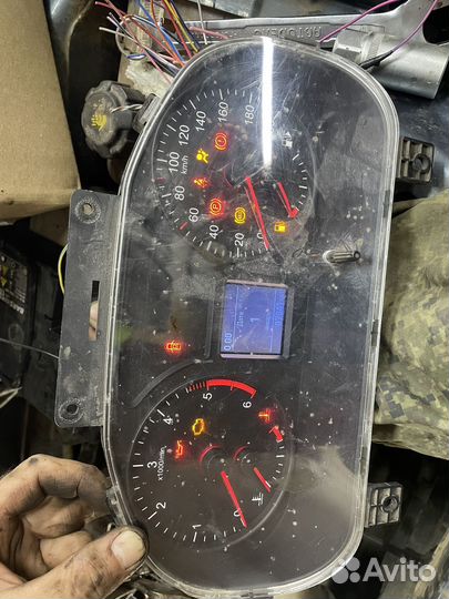 Приборная панель УАЗ патриот