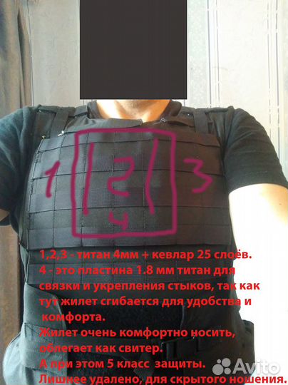 Бронежилет: наверх и под одежду - защита Бр5