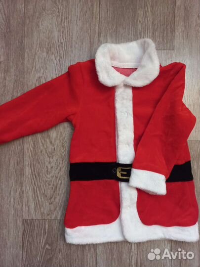 Костюм деда мороза детский