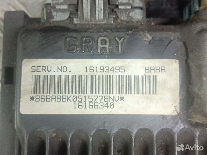 Эбу Chevrolet Blazer 4.3 L35