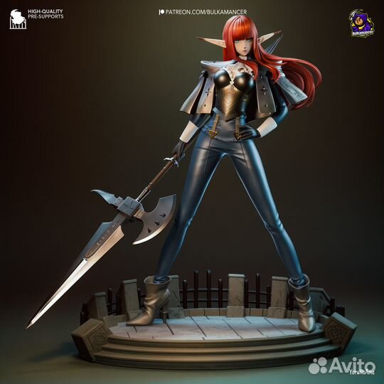 3D Фигурка - Hulkenberg (Metaphor: ReFantazio)