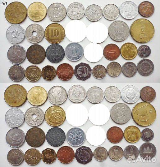 Монеты разных стран