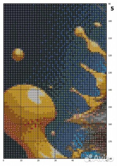 Вышивка бисером схема