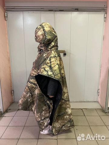Накидка пончо военный