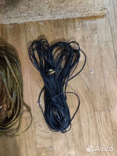 Акустические провода, разъём RCA