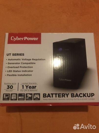 Источник бесперебойного питания (ибп) cyberpower