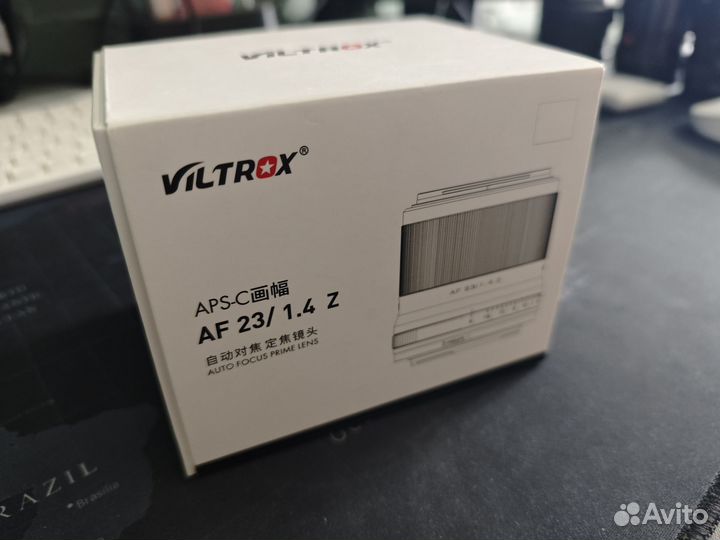 Объектив viltrox 23/ f1.4 z