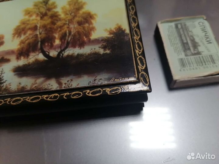 Шкатулка деревянная СССР