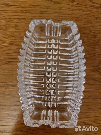 Хрустальная пепельница