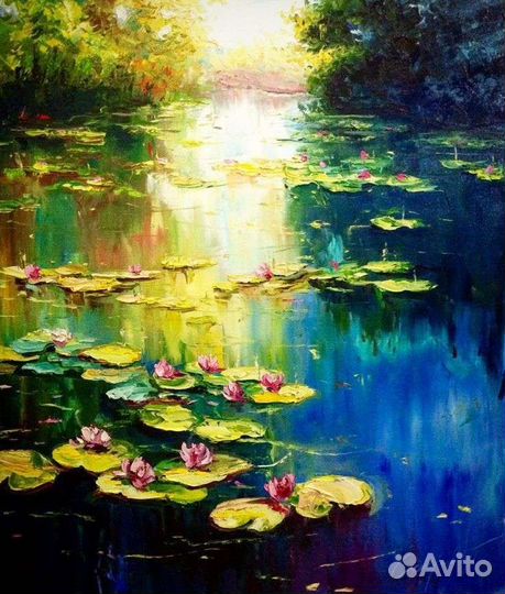 Картина маслом, художник