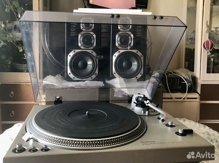 Technics SL-1600, винил.вертушка. Япония, 1977г