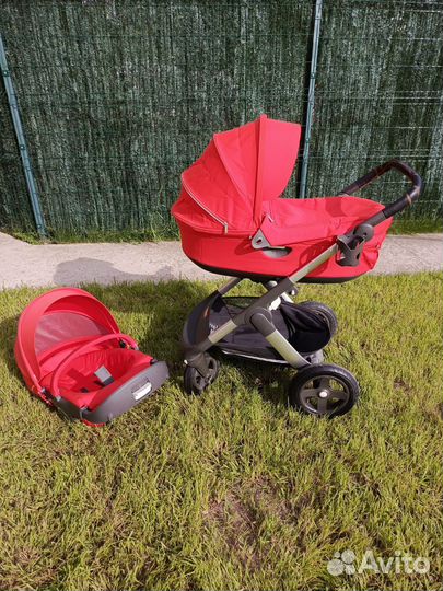 Коляска Stokke trailz 2 в 1 + Winter kit