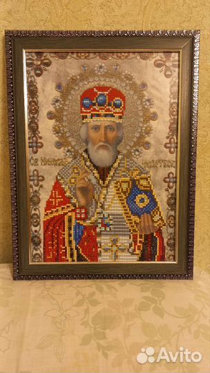 Картина вышитая крестом