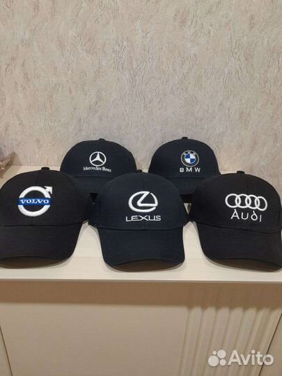 Бейсболки автомобильные в ассортименте