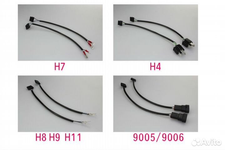 H7 Светодиодная автомобильная лампа