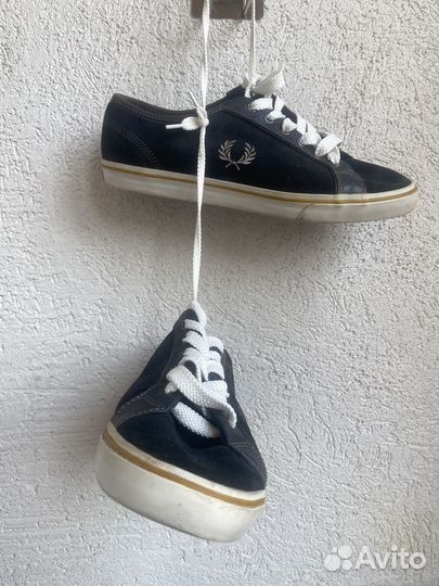 Кеды Fred perry замшевые