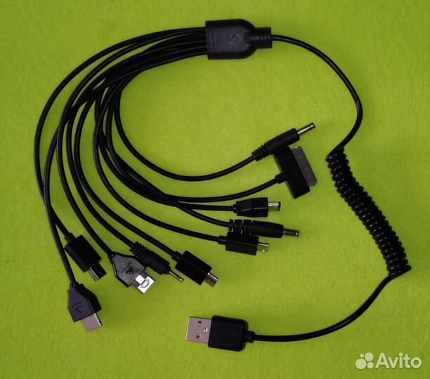 Универсальный зарядный кабель 10-в-1